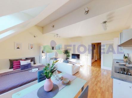 . | Pronájem bytu, 1+kk, 41 m²