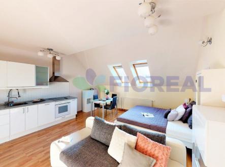 . | Pronájem bytu, 1+kk, 41 m²