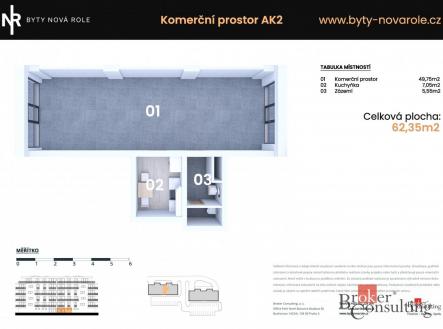 Prodej - komerční objekt, jiný, 62,35 m²