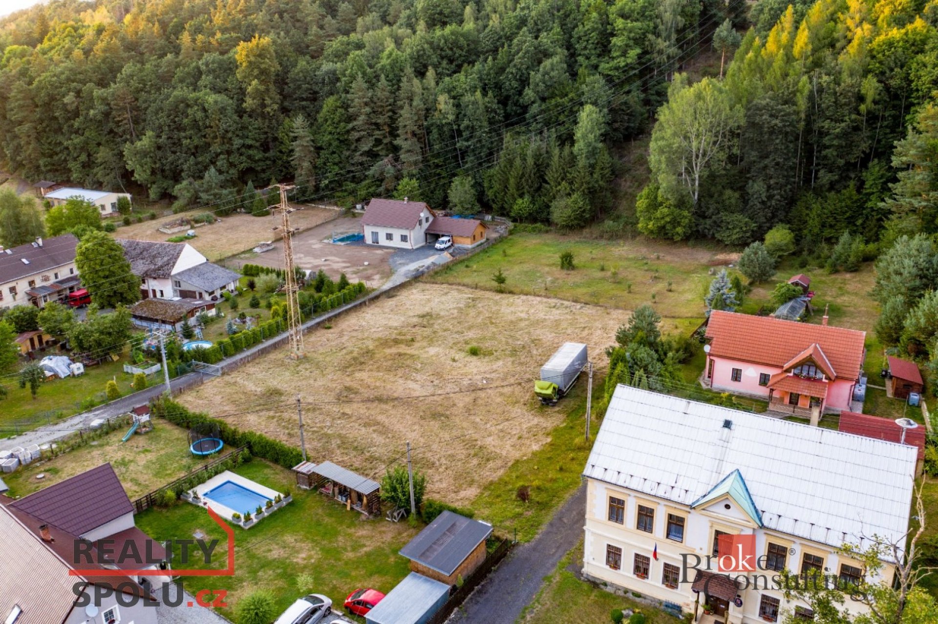 Prodej, pozemky/bydlení, 2398 m2, Janská, Děčín [ID 48796]