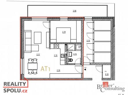 Prodej - komerční objekt, administrativní budova, 91 m²