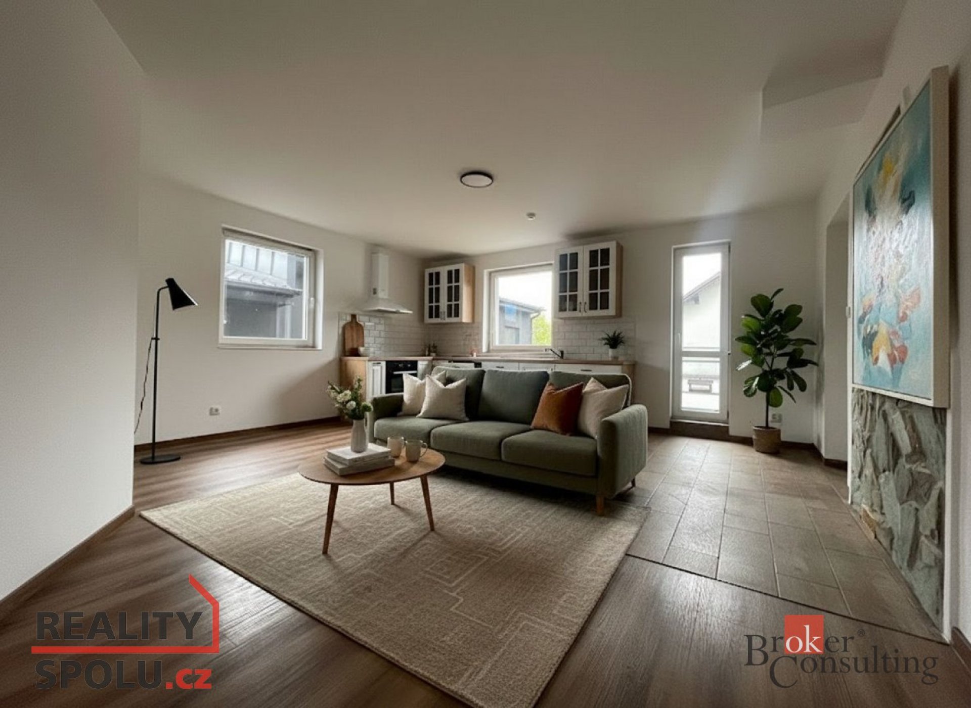 Pronájem, byty/3+kk, 61 m2, Masarykova 432/26, 26801 Hořovice, Beroun [ID 53190]