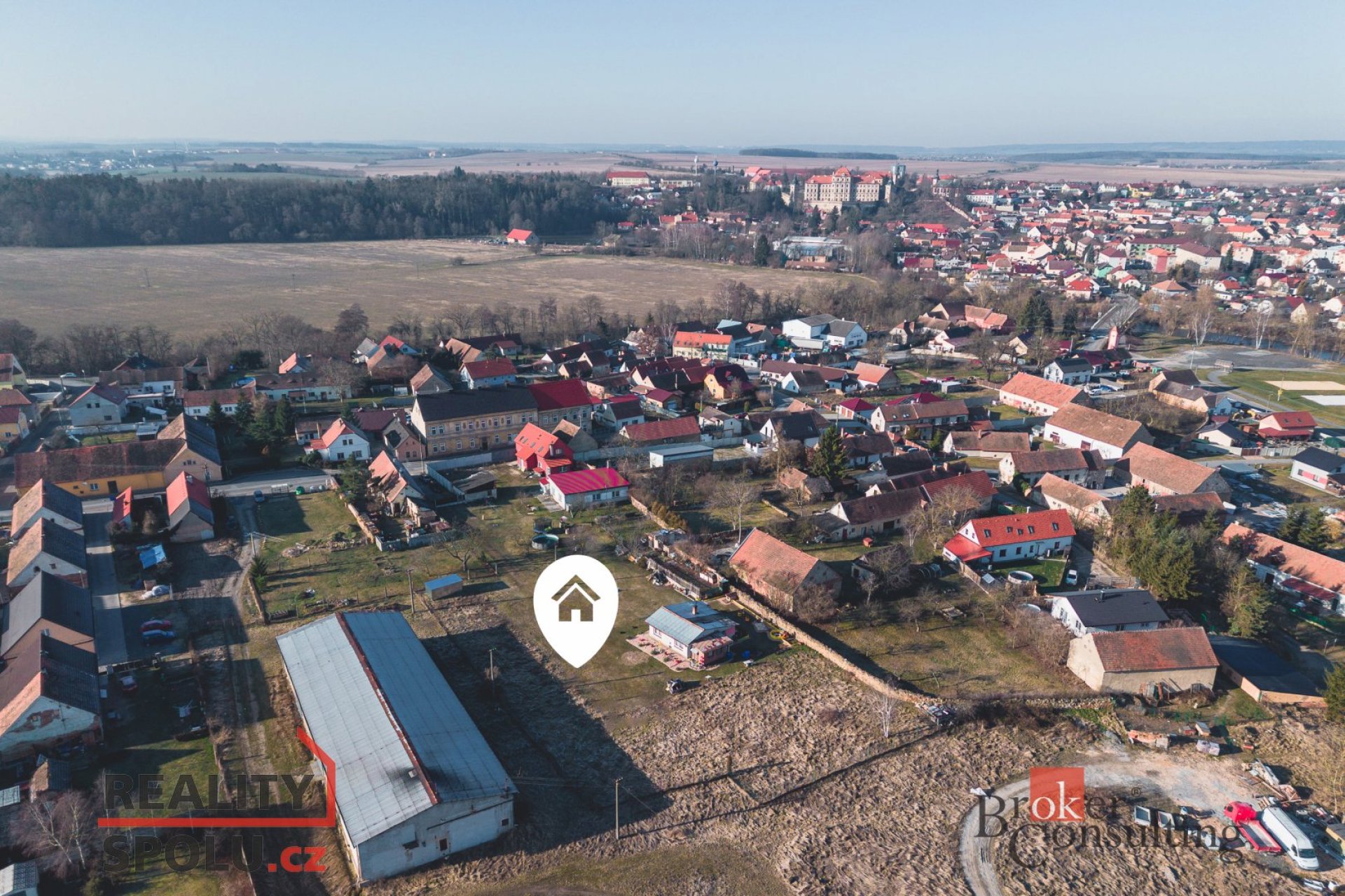 Prodej, pozemky/bydlení, 500 m2, Mantov 45, 33301 Chotěšov, Plzeň-jih [ID 56985]