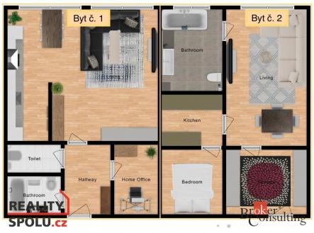 Prodej bytu, 4+kk, 91 m²