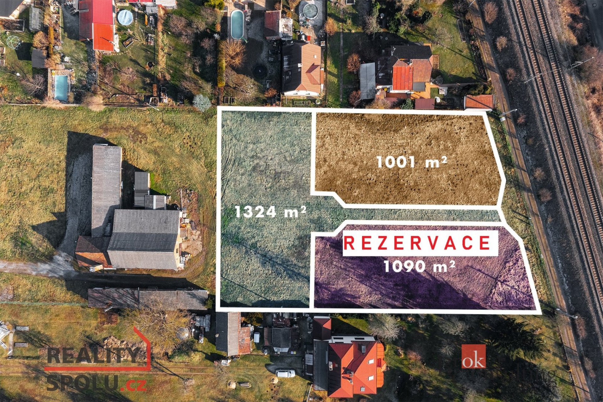 Prodej, pozemky/bydlení, 1001 m2, Na Benátkách 10, 25231 Všenory, Praha-západ [ID 59098]