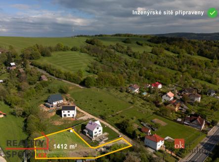 Prodej - pozemek pro bydlení, 1 412 m²