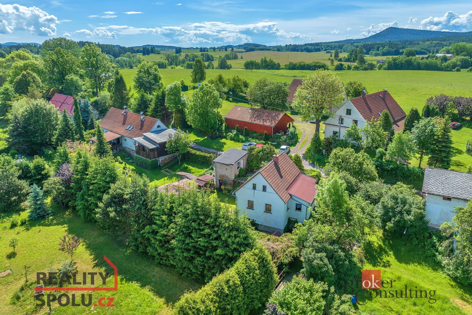 Prodej rodinného domu v obci Vernéřovice