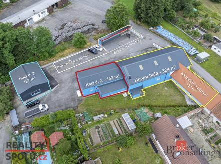 Prodej - komerční objekt, výroba, 740 m²