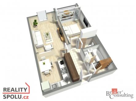 Prodej bytu, 2+kk, 67 m²