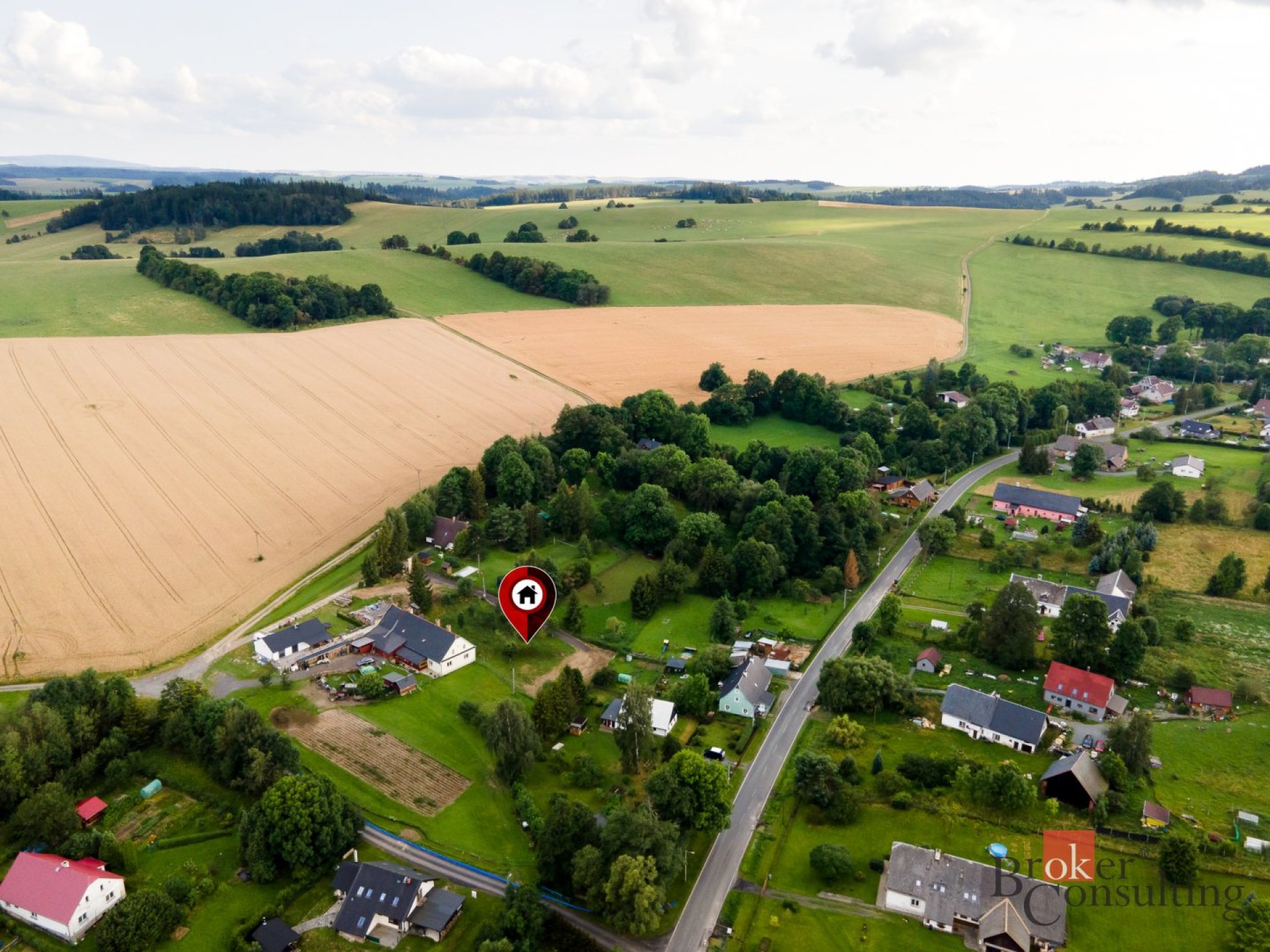 Prodej, pozemky/bydlení, 1575 m2, Stará Rudná , Rudná pod Pradědem, Bruntál [ID 62880]