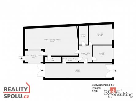 Prodej bytu, 3+kk, 79 m²