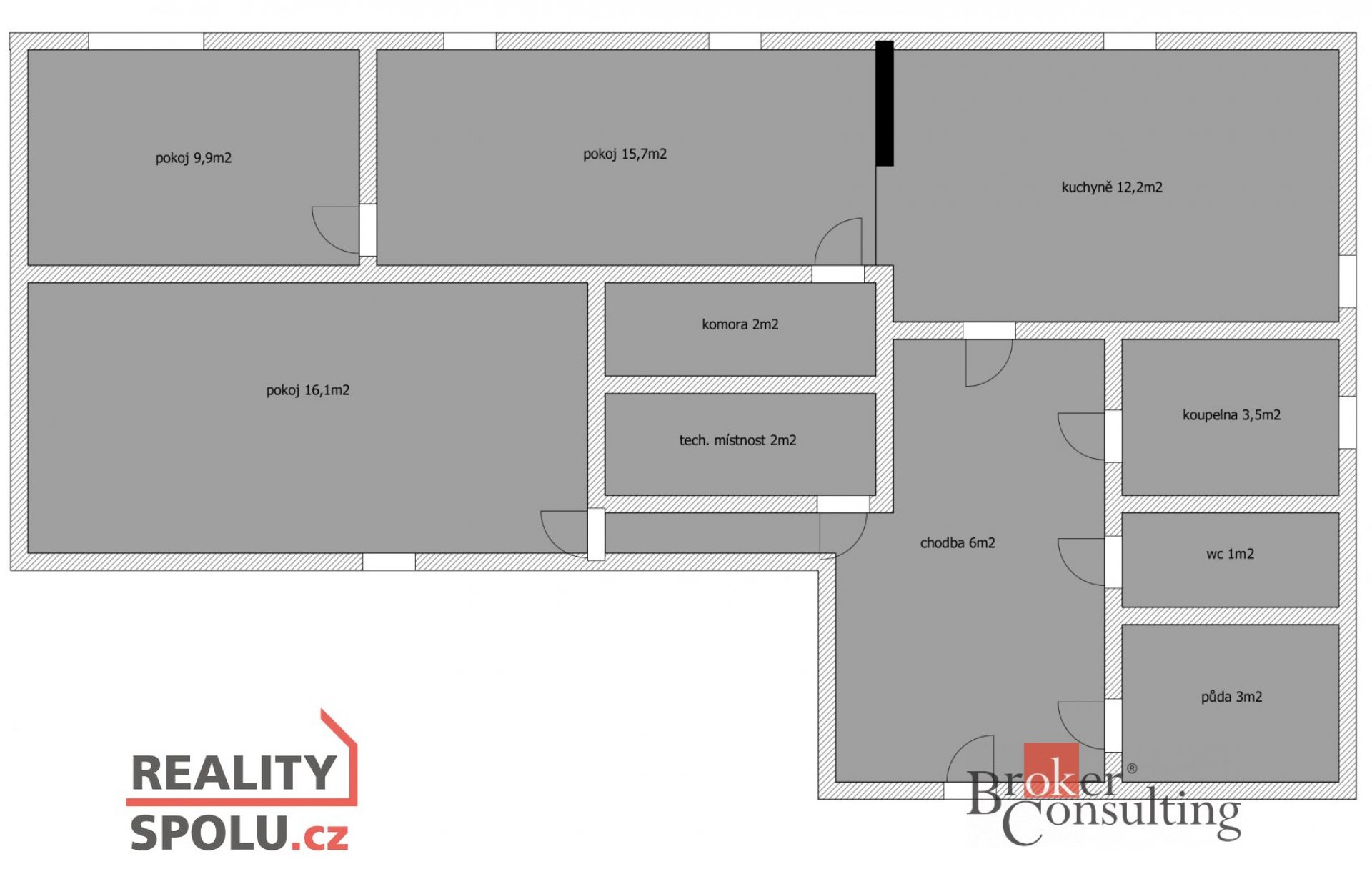 Prodej, domy/rodinný, 100 m2, Husovo náměstí 287, 39143 Mladá Vožice, Tábor [ID 63938]