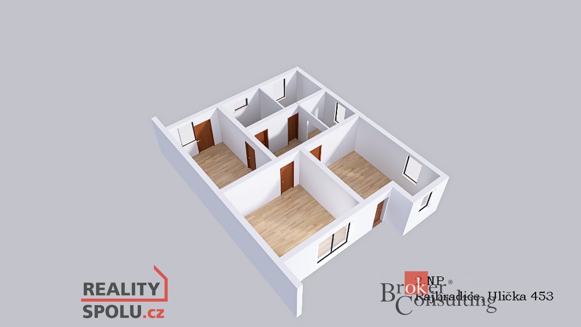 Prodej rodiného domu 147 m2, pozemek 405 m2 obec Rajhradice u Brna