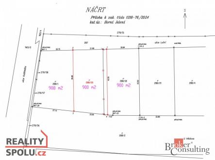 Prodej - pozemek pro bydlení, 908 m²