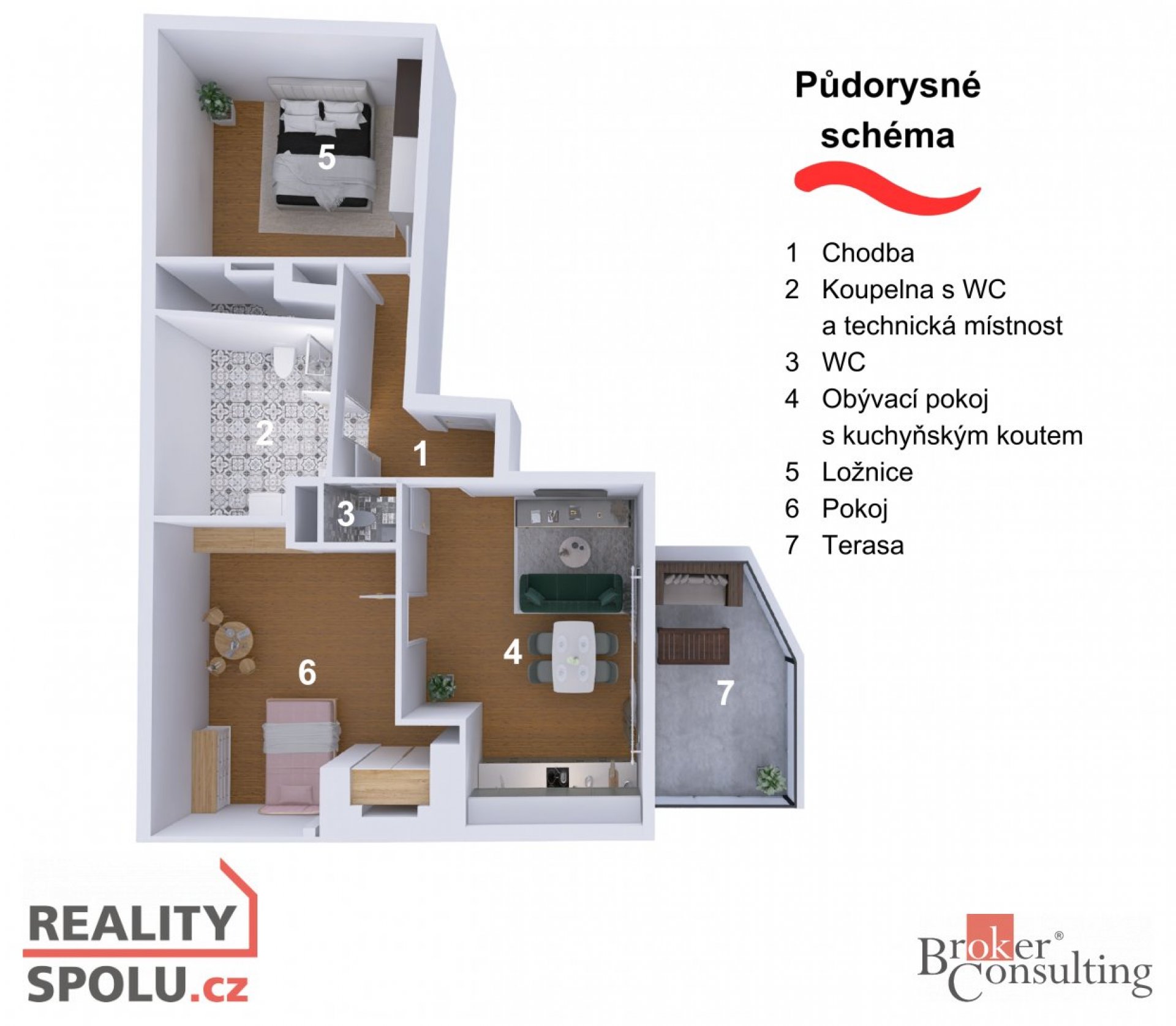 Prodej, byty/3+kk, 89.5 m2, Heydukova 1220/16, Libeň, 18000 Praha 8 [ID 65627]