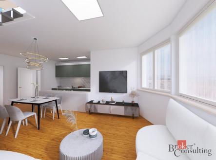 Prodej bytu, 3+kk, 107,1 m²