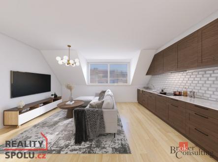 Prodej bytu, 2+kk, 51 m²