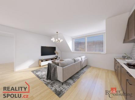 Prodej bytu, 2+kk, 51 m²