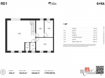 Prodej - dům/vila, 164,93 m²