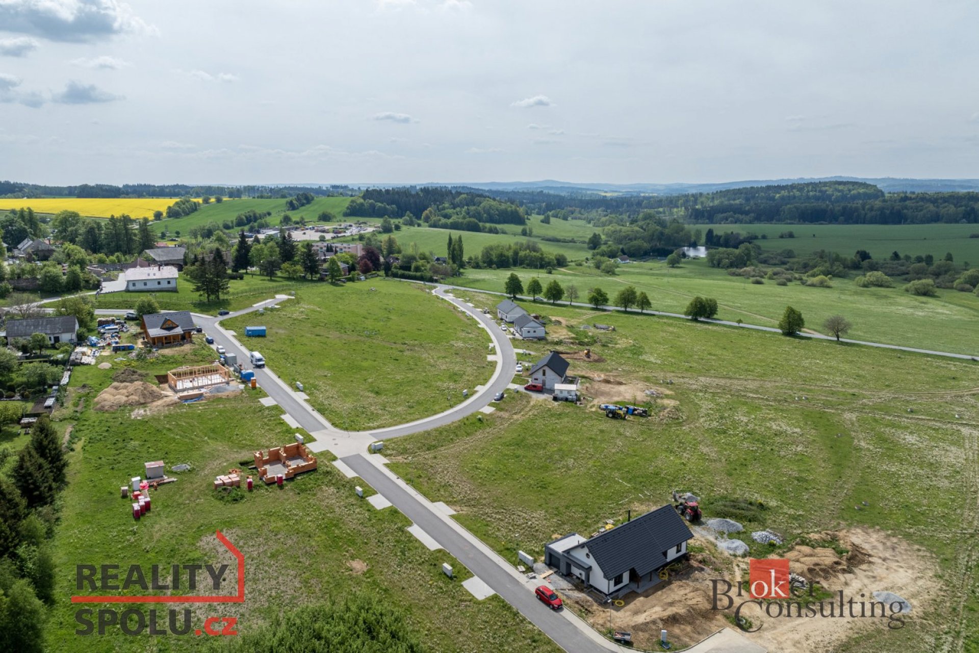 Prodej, pozemky/bydlení, 872 m2, Větrný Jeníkov, Jihlava [ID 66748]