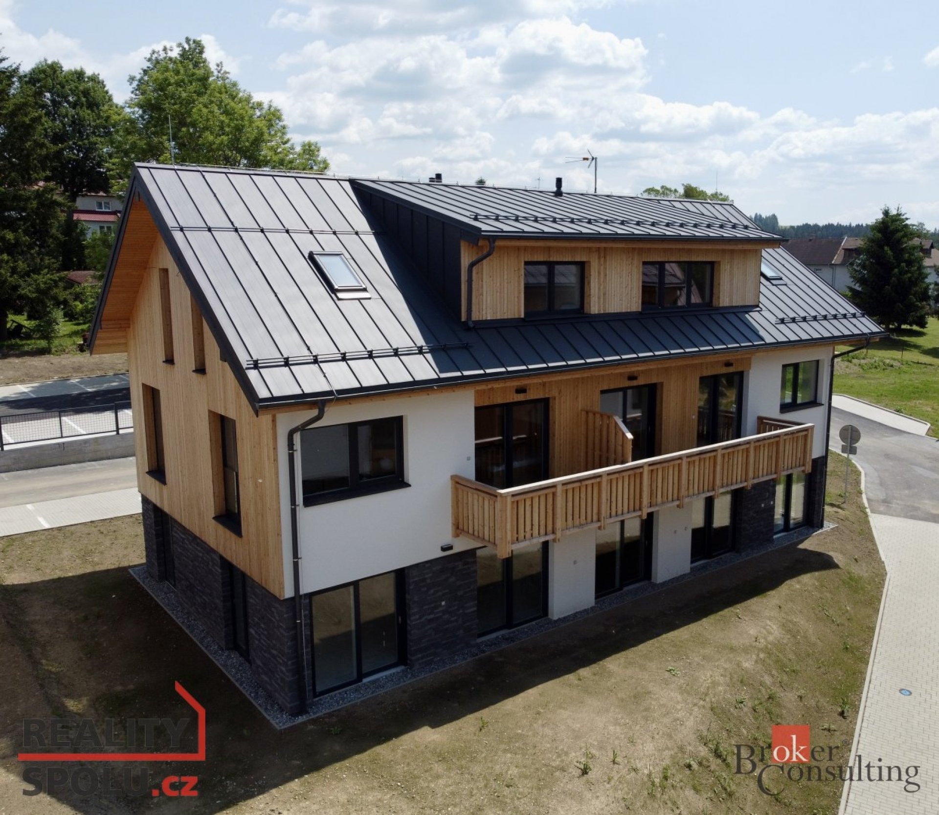 Prodej, byt 3+kk, 52 m2, Černá v Pošumaví