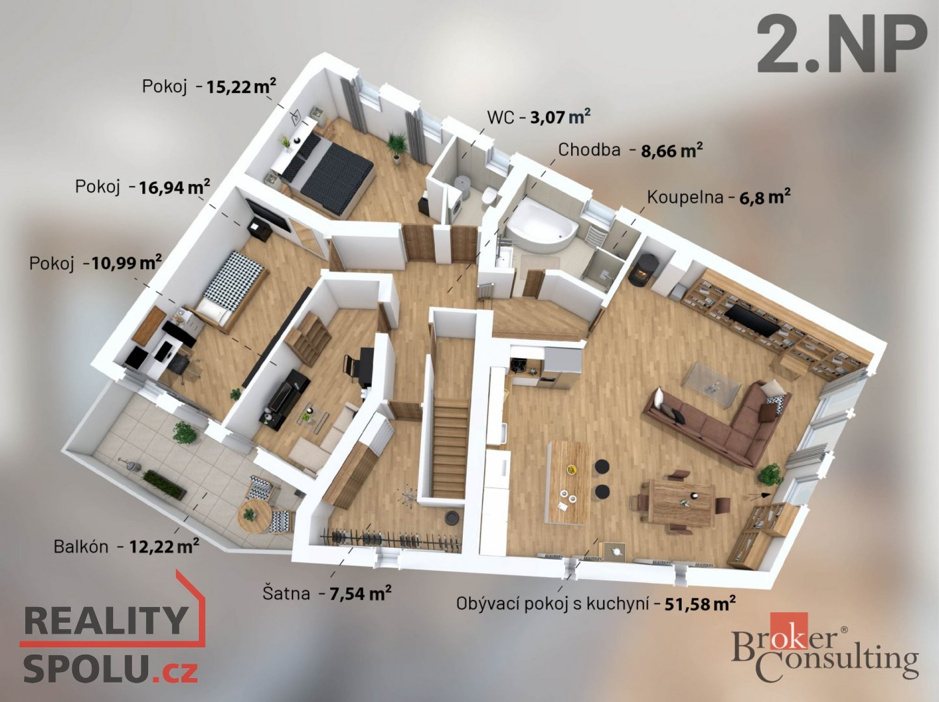 Prodej, domy/rodinný, 266 m2, Podstránská 1538/2, Slatina, 62700 Brno, Brno-město [ID 67130]