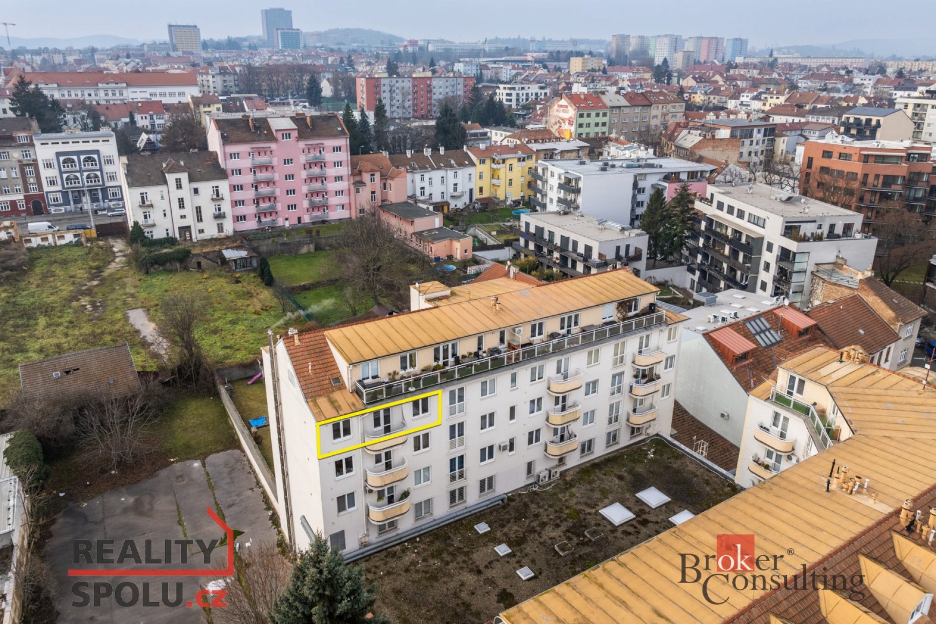 Prodej, byty/2+1, 44 m2, Mojmírovo náměstí 2919/22, Královo Pole, 61200 Brno, Brno-město [ID 64780]