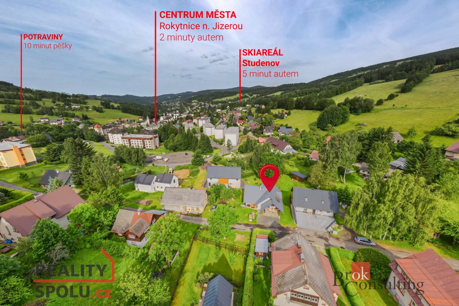 Rodinný dům v Rokytnici nad Jizerou