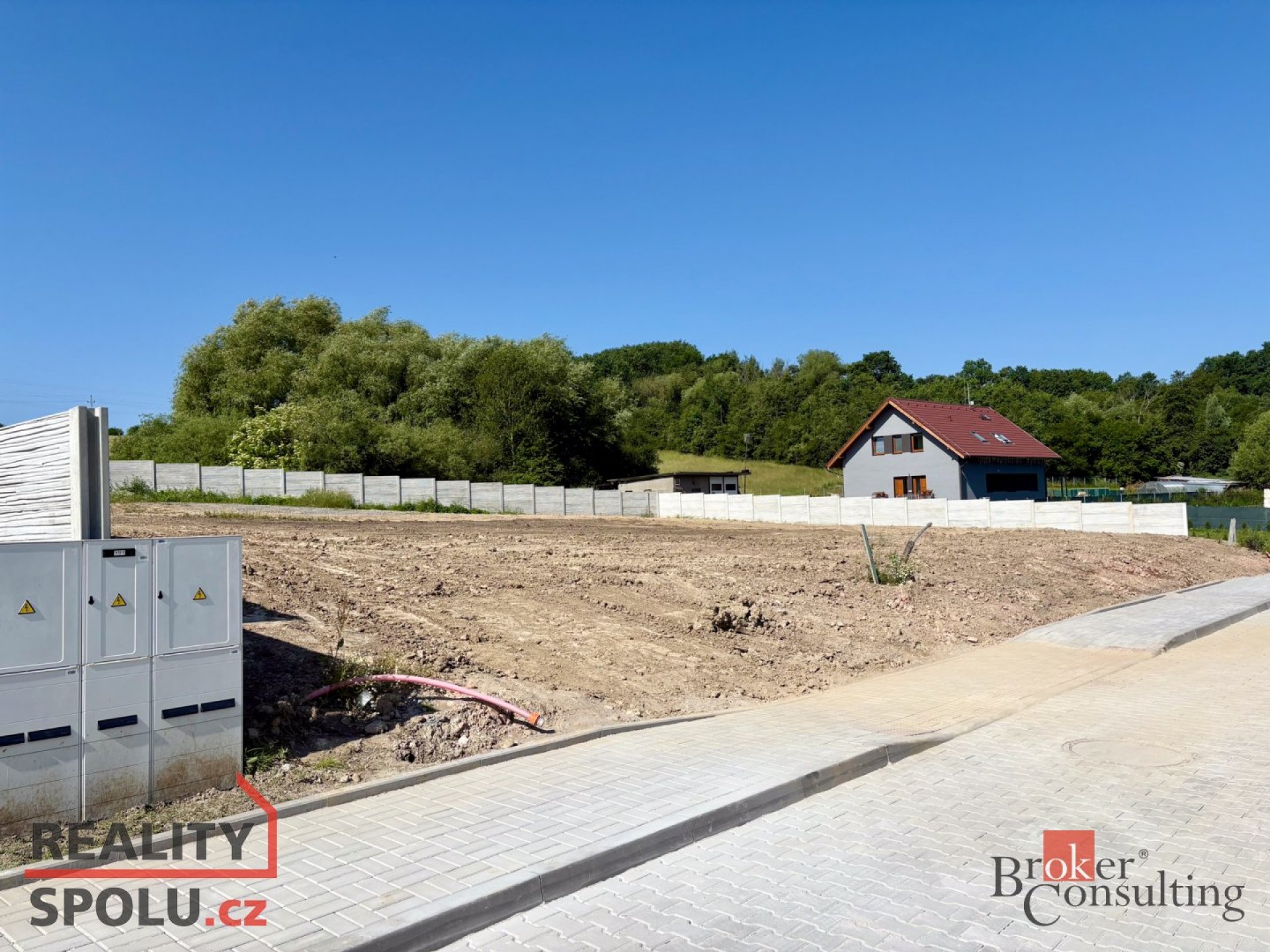 Prodej, stavební pozemek, 1087 m2, Všeruby