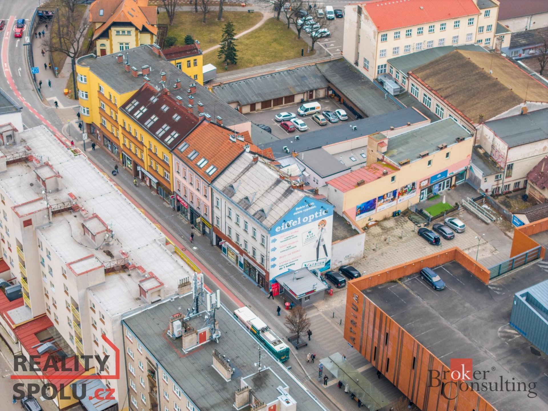 Prodej, komerční/činžovní dům, 1270 m2, Dukelská třída 3/5, Pražské Předměstí, 50002 Hradec Králové,