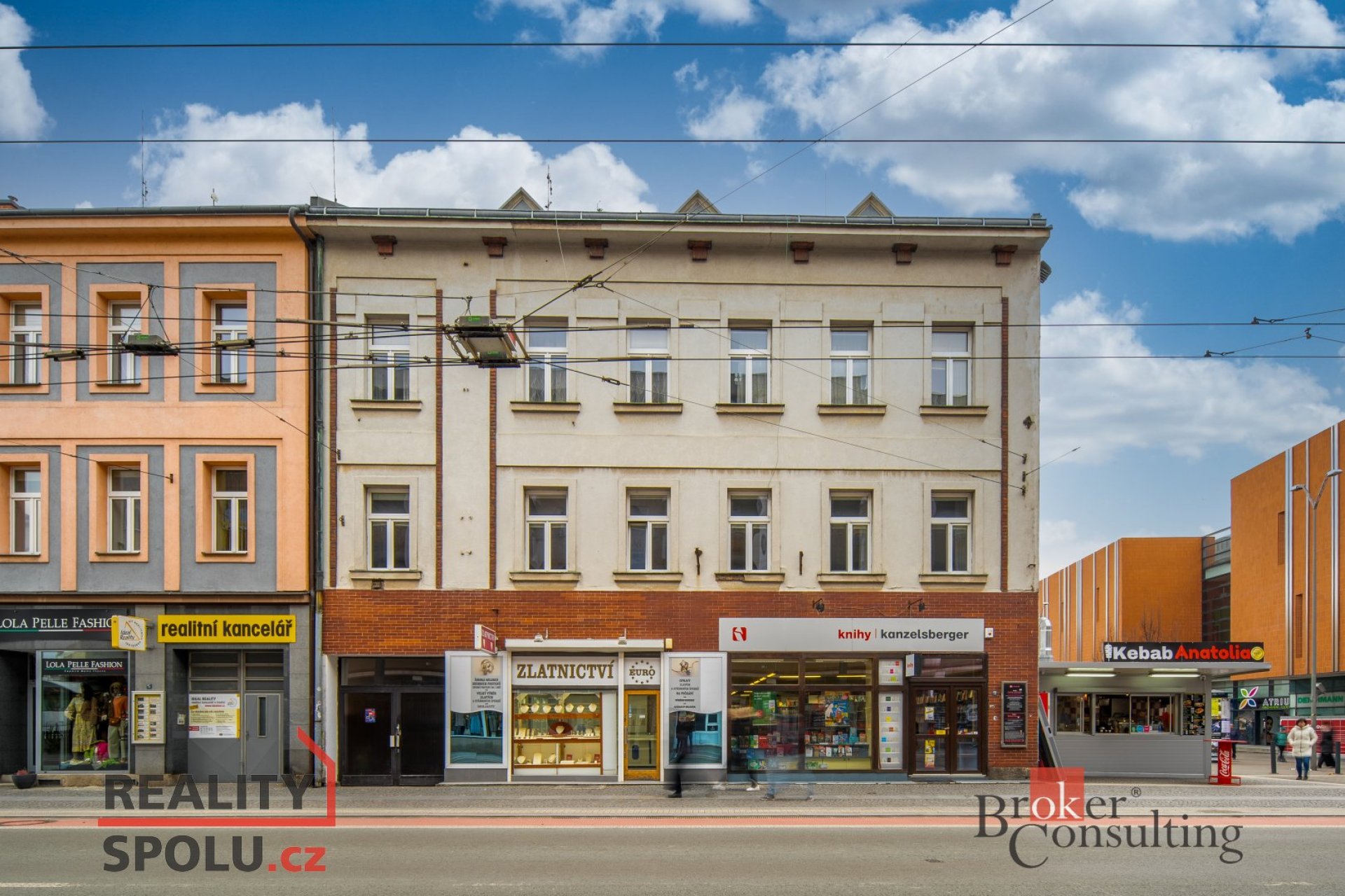 Prodej, komerční/činžovní dům, 1270 m2, Dukelská třída 3/5, Pražské Předměstí, 50002 Hradec Králové,