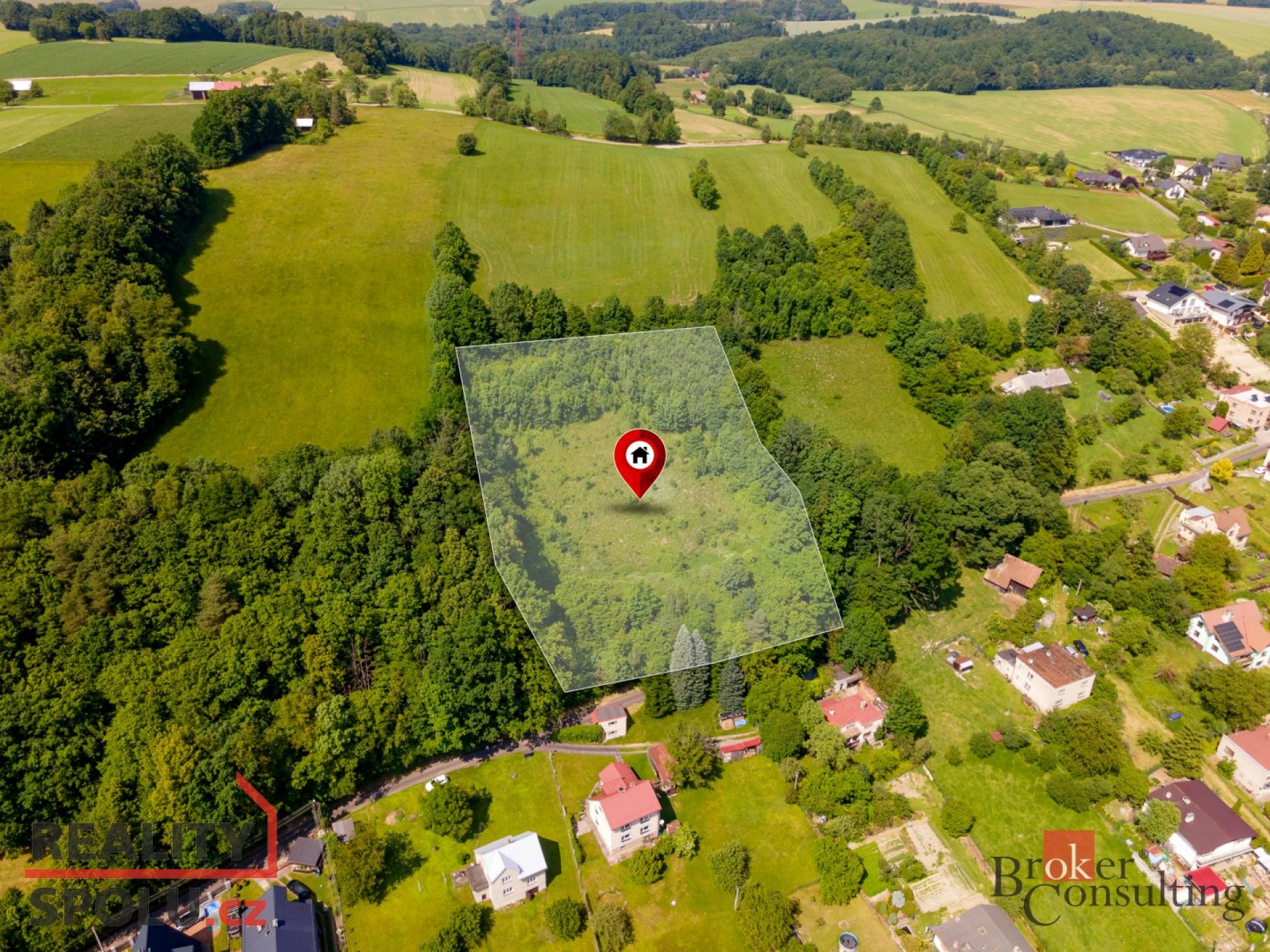 Prodej, pozemky/bydlení, 9446 m2, Janovice, Frýdek-Místek [ID 68332]