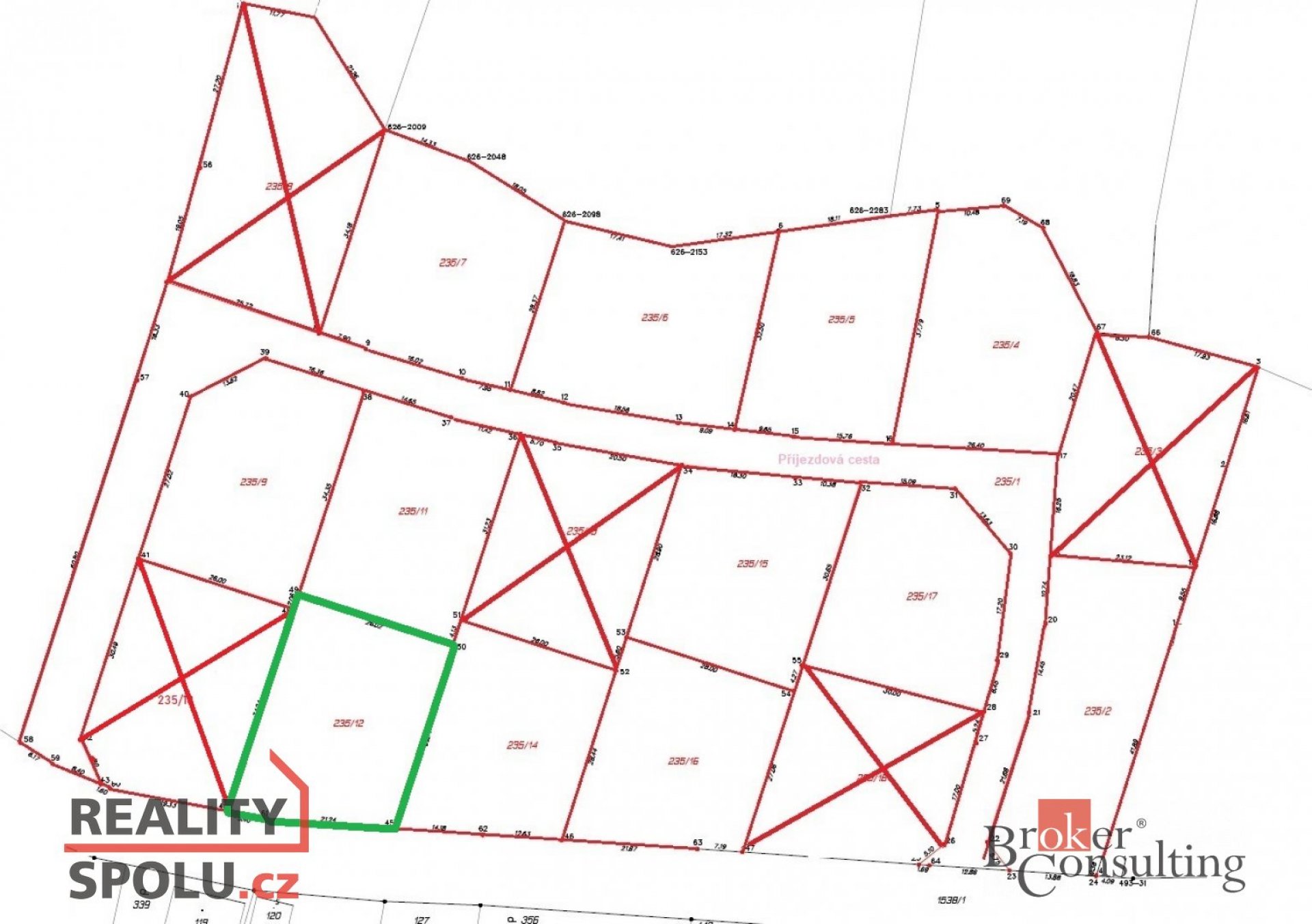 Prodej, pozemky/bydlení, 878 m2, Hlubočec , Opava [ID 70267]