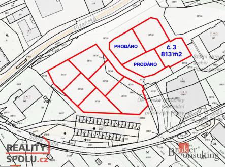 Prodej - pozemek pro bydlení, 813 m²
