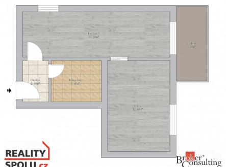 Prodej bytu, 1+1, 39 m²