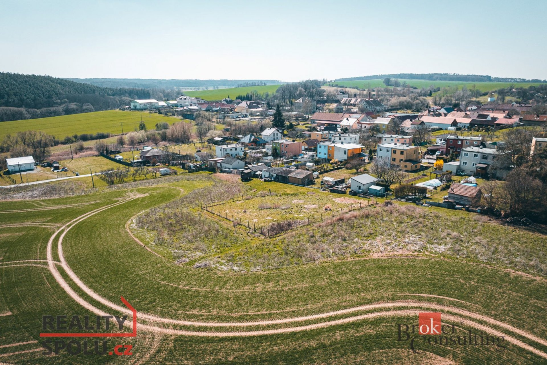 Prodej, pozemky/bydlení, 1065 m2, Pňovany, Plzeň-sever [ID 70654]
