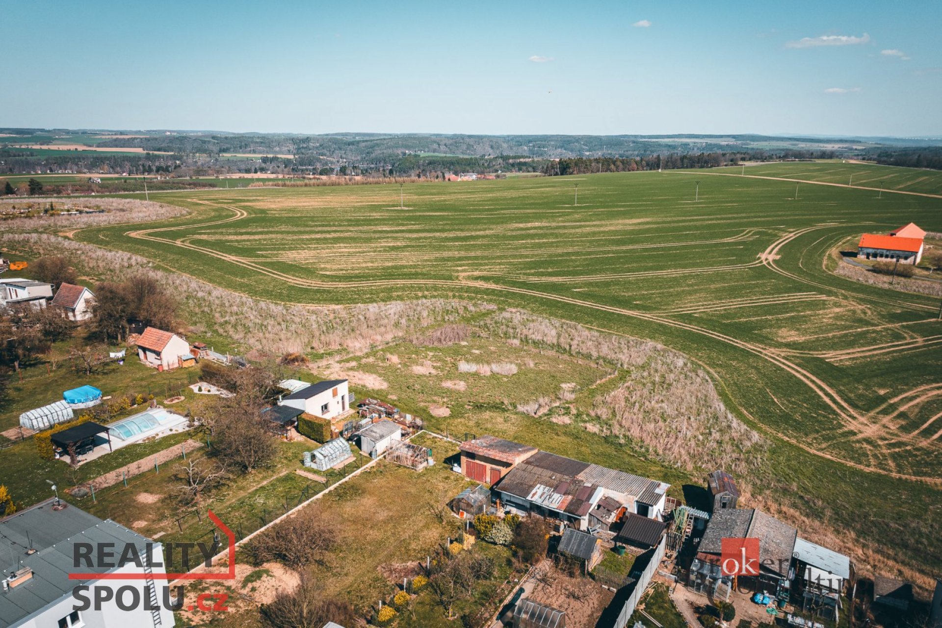 Prodej, pozemky/bydlení, 1065 m2, Pňovany, Plzeň-sever [ID 70654]