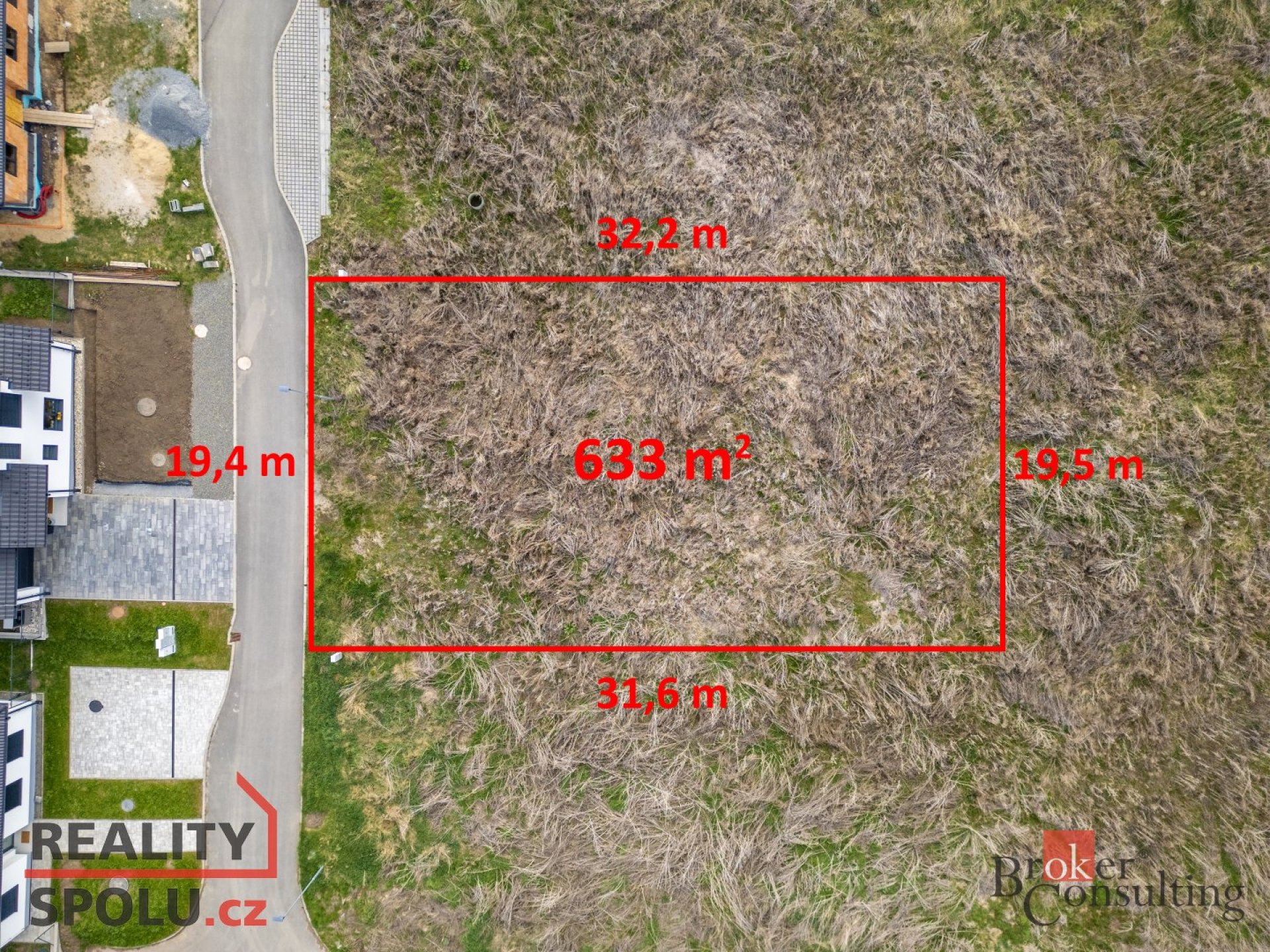 Prodej, pozemky/bydlení, 633 m2, 68201 Medlovice, Vyškov [ID 71195]