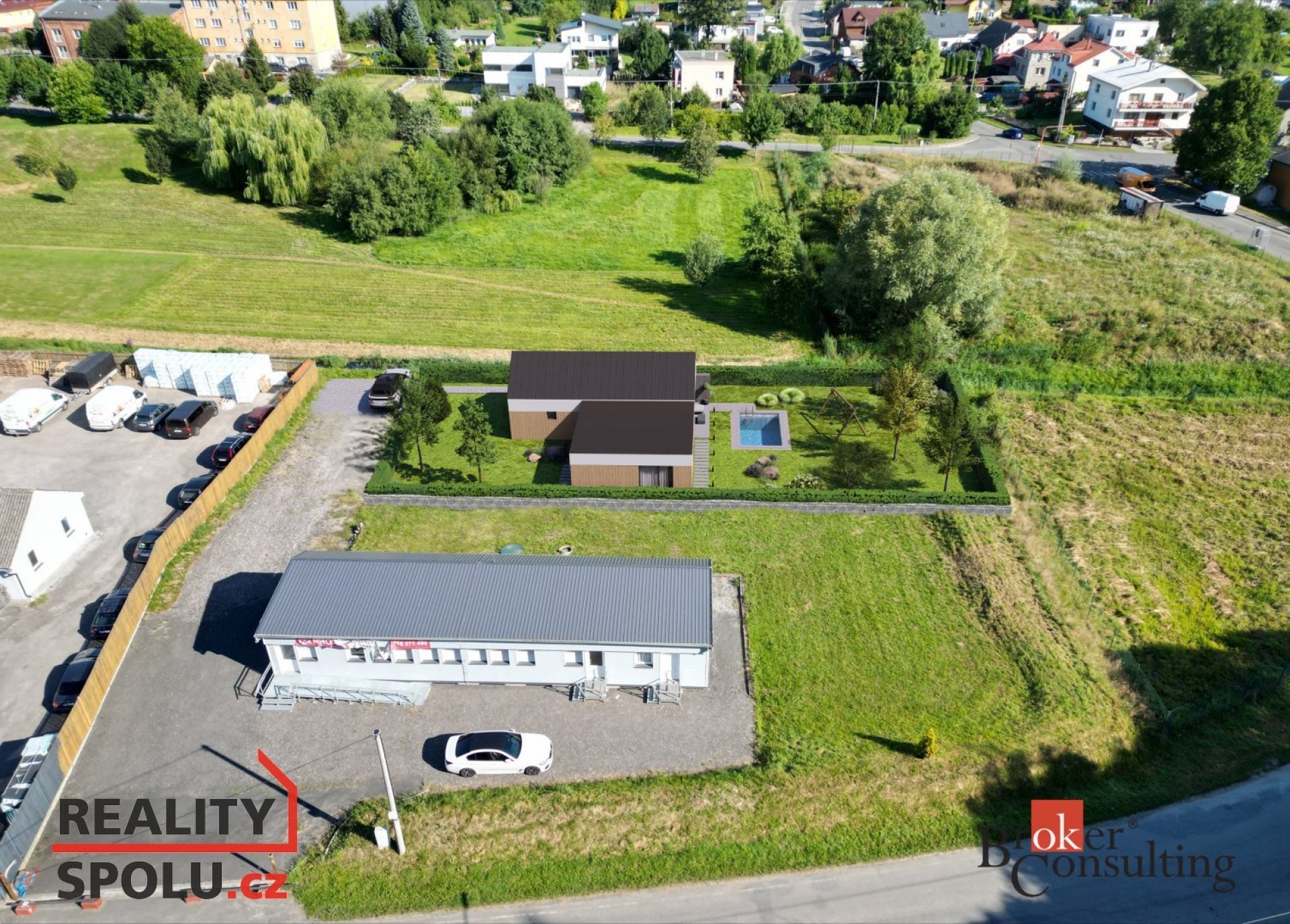 Prodej, pozemky/bydlení, 1000 m2, Na Chabovci 464/15, 74720 Vřesina, Opava [ID 71314]