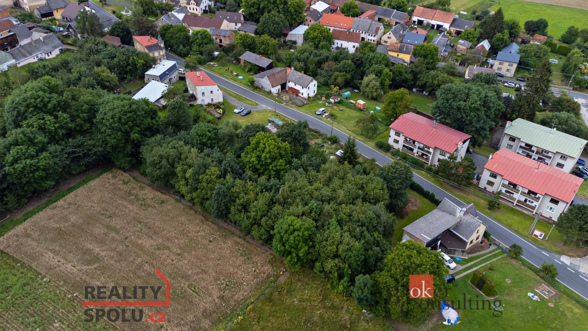 Prodej stavební pozemek Lestkov, okres Tachov