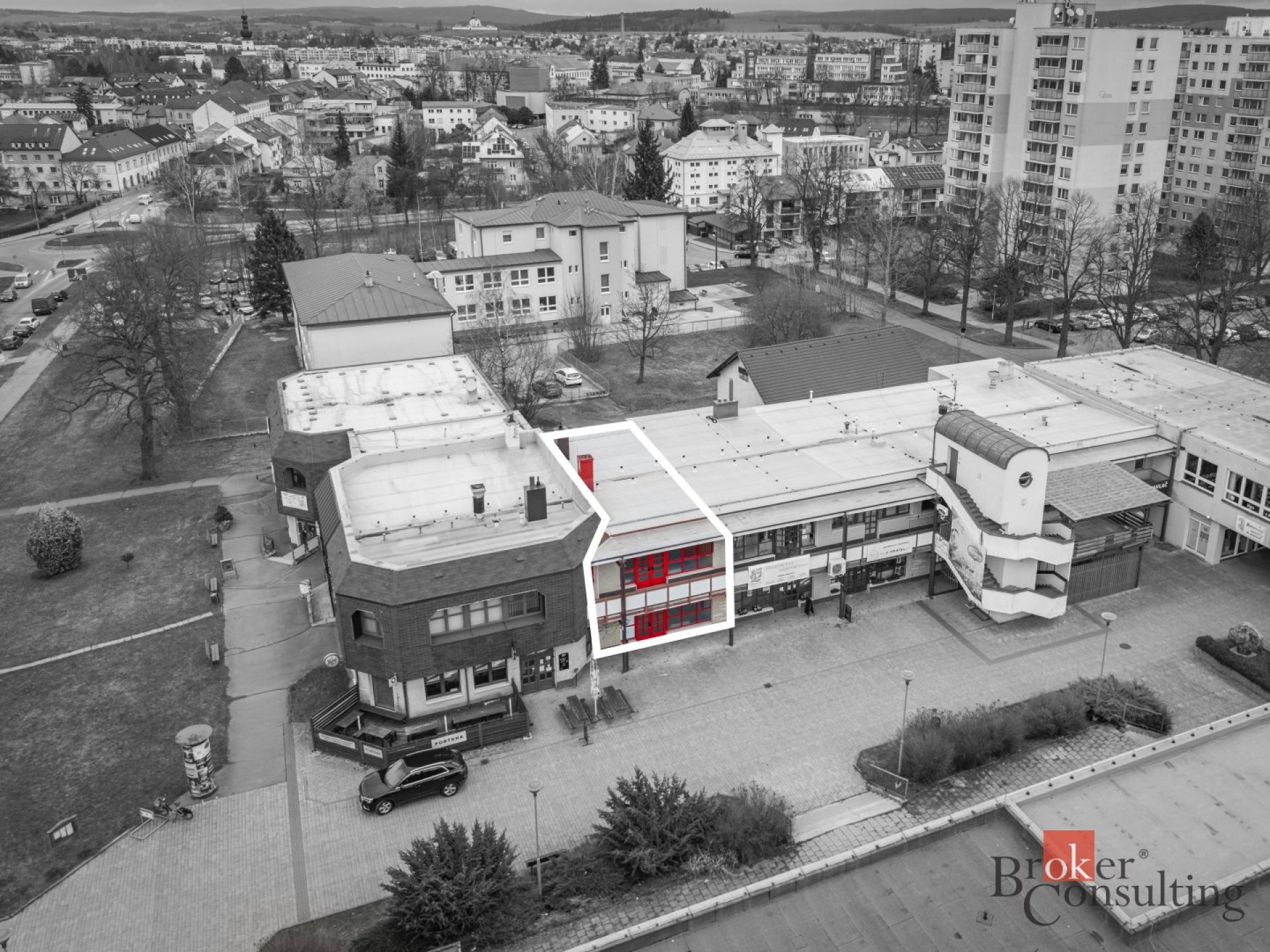 Prodej komerčního prostoru – obchodní prostory ve Žďáře nad Sázavou