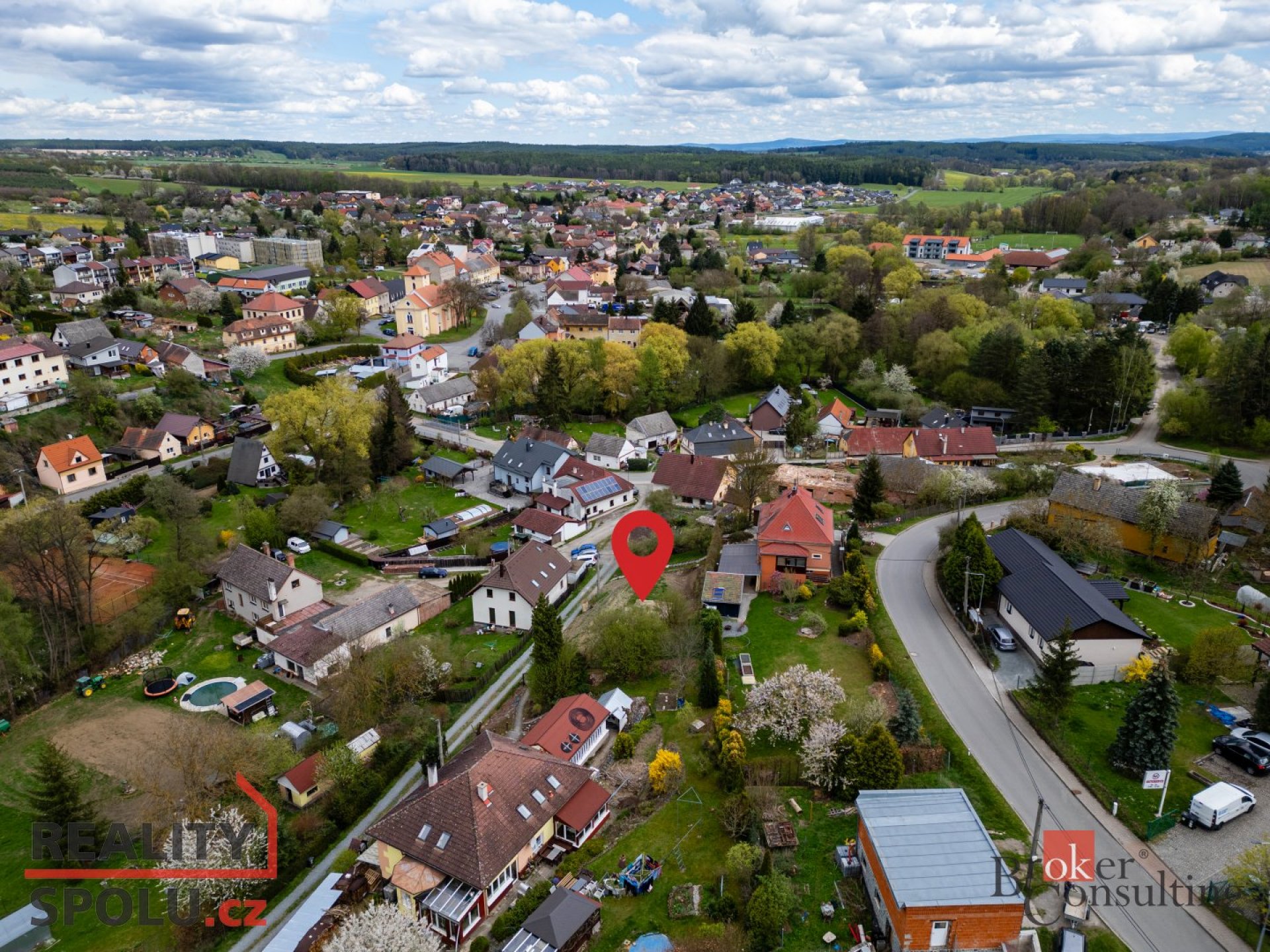 Prodej, pozemky/bydlení, 513 m2, Všeruby , Plzeň-sever [ID 71516]