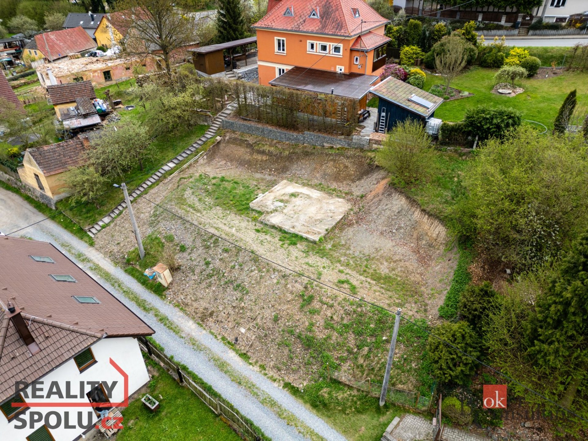 Prodej, pozemky/bydlení, 513 m2, Všeruby , Plzeň-sever [ID 71516]