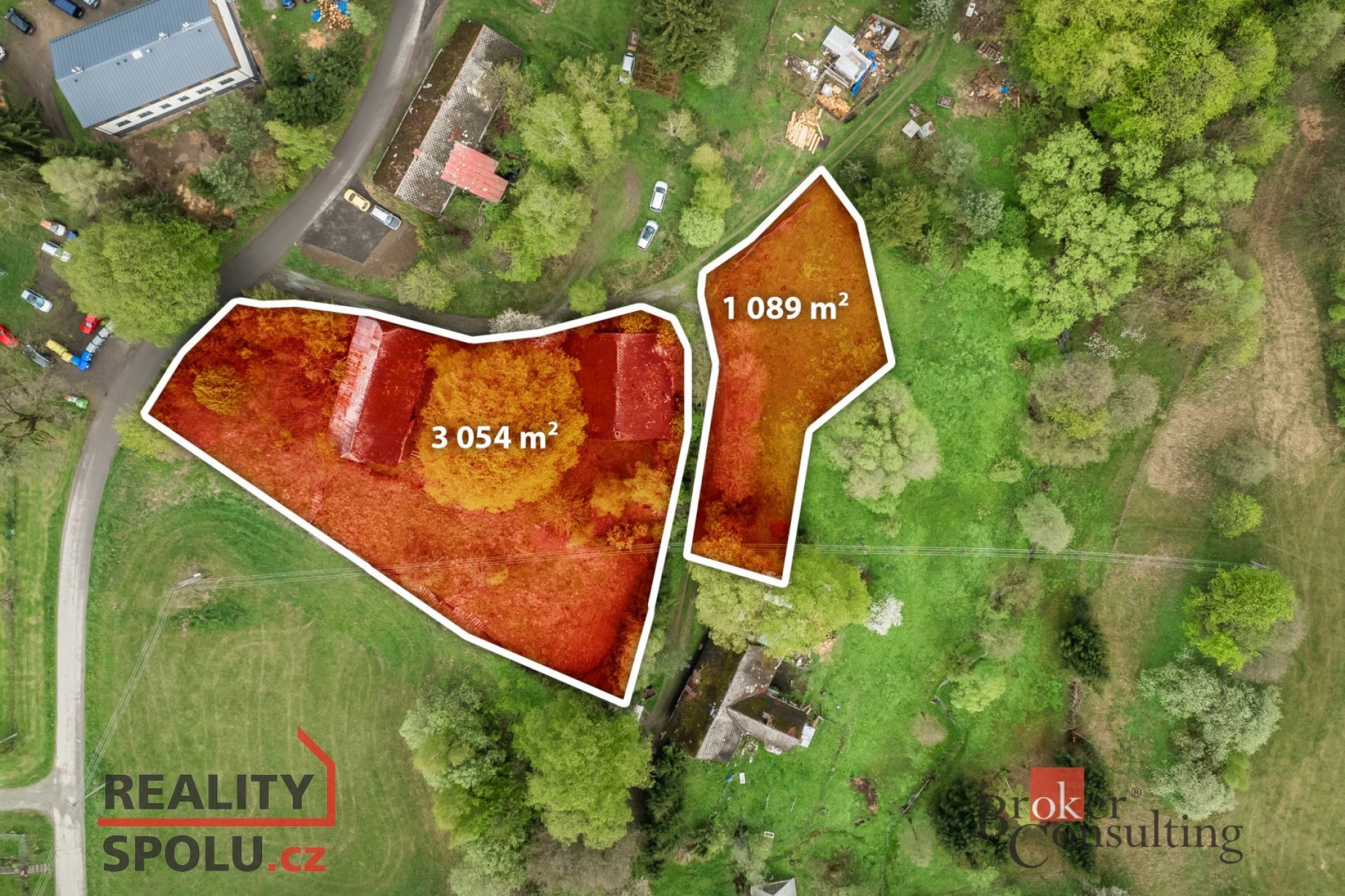Prodej, pozemky/bydlení, 4143 m2, Liberk  [ID 70867]