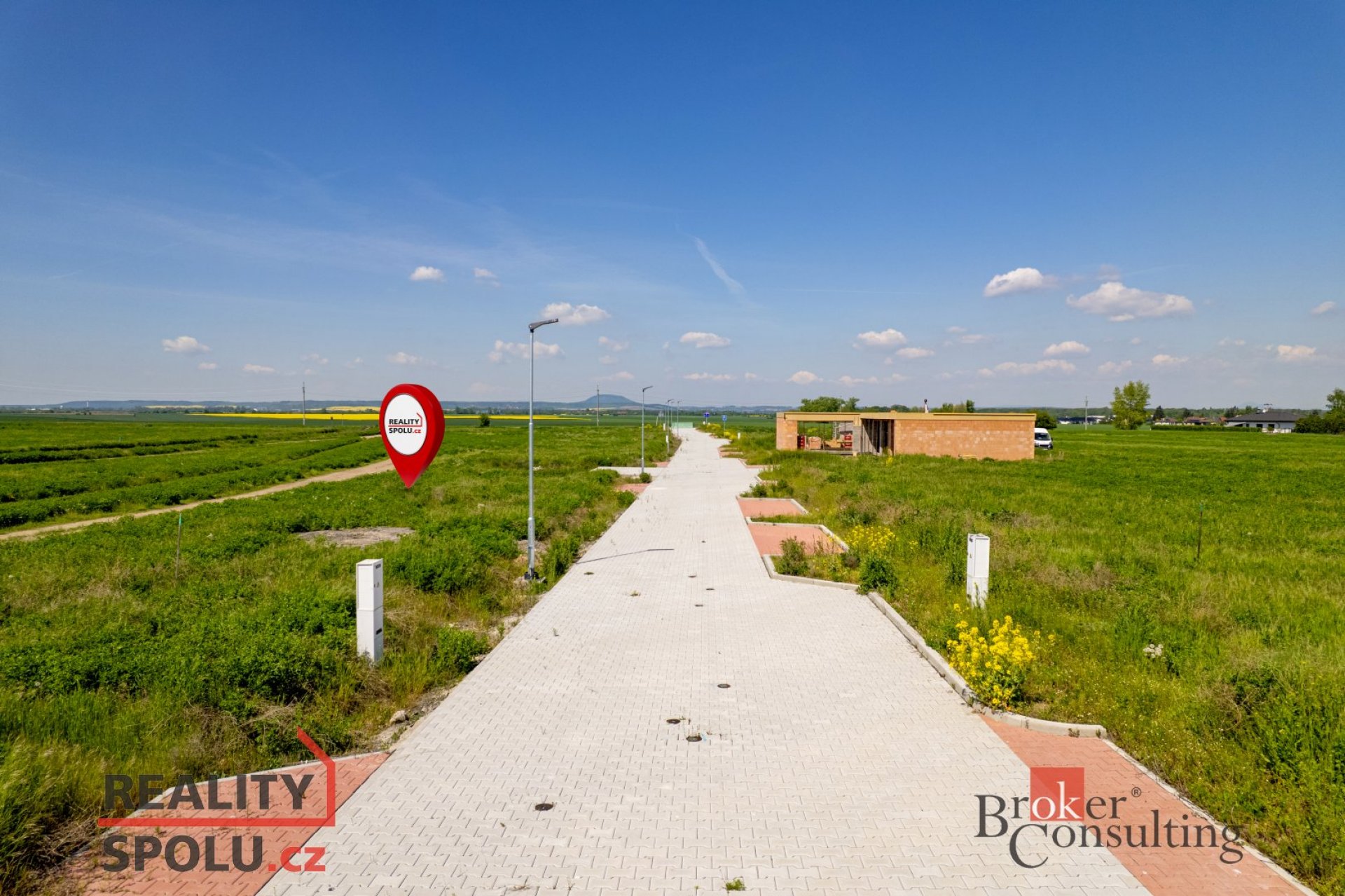 Prodej, pozemky/bydlení, 804 m2, Hořín , Mělník [ID 71689]