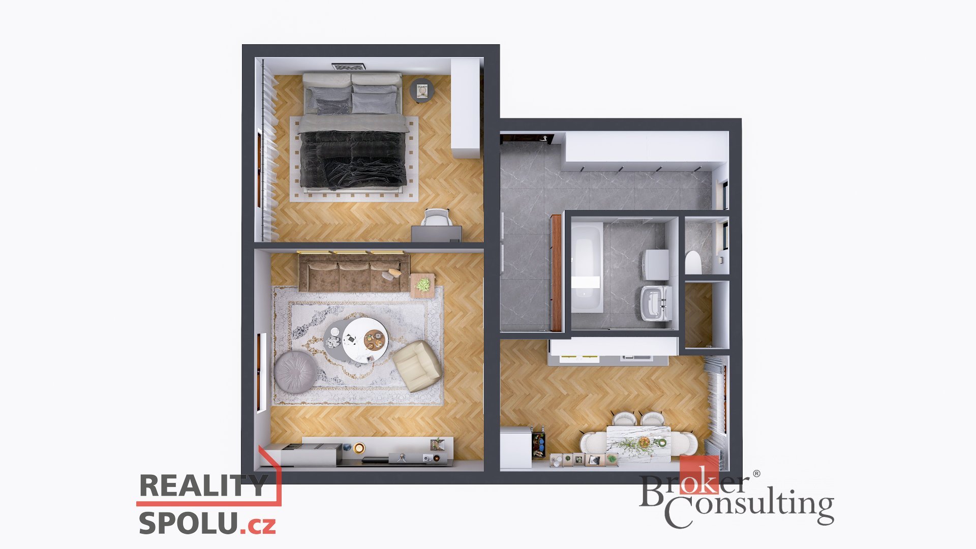 Prodej, byty/2+1, 58.24 m2, Husova 217, 25070 Odolena Voda, Praha-východ [ID 71580]