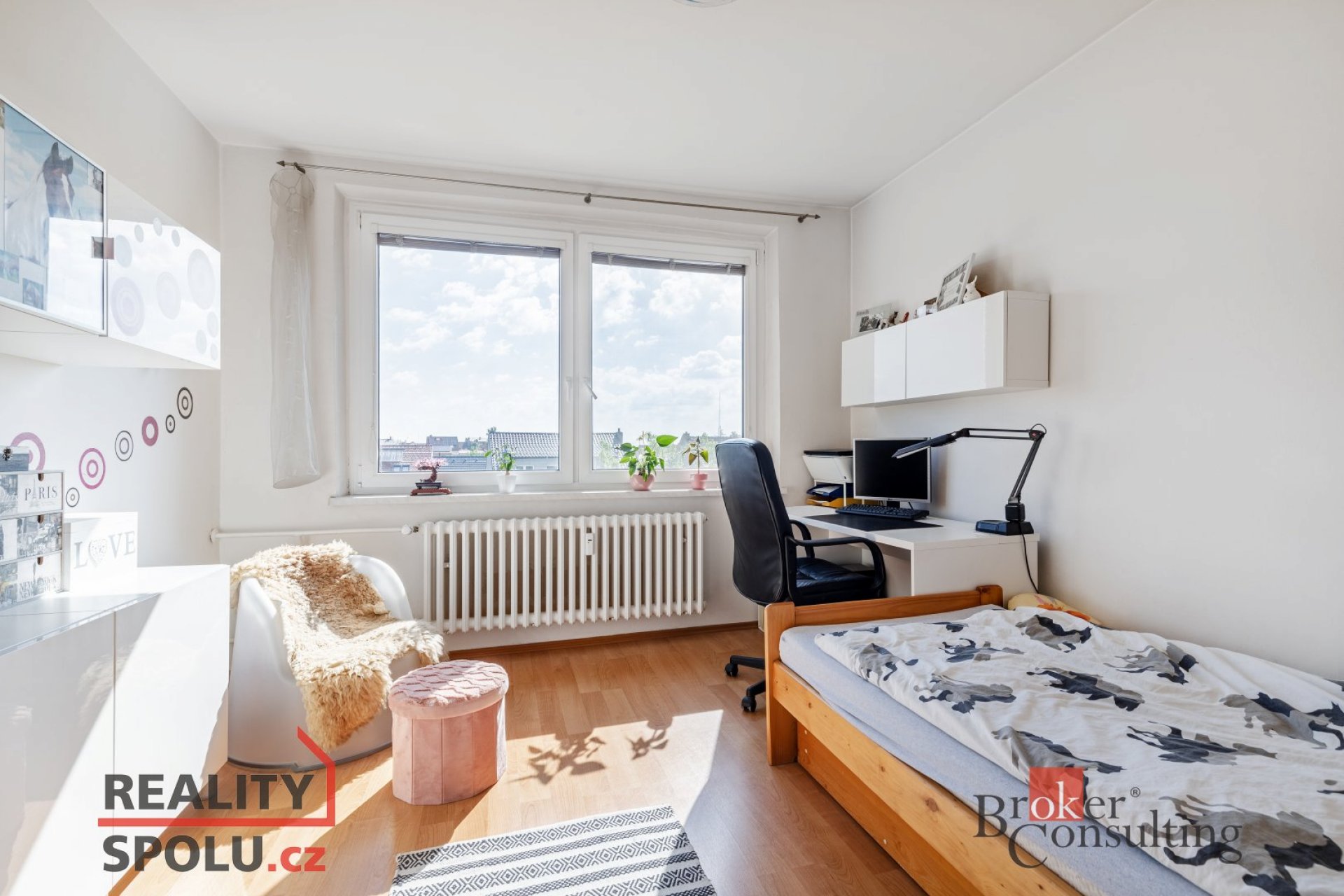 Prostorný byt 4+1 (90 m²) s balkonem v Brně-Líšni, ul. Kubíkova