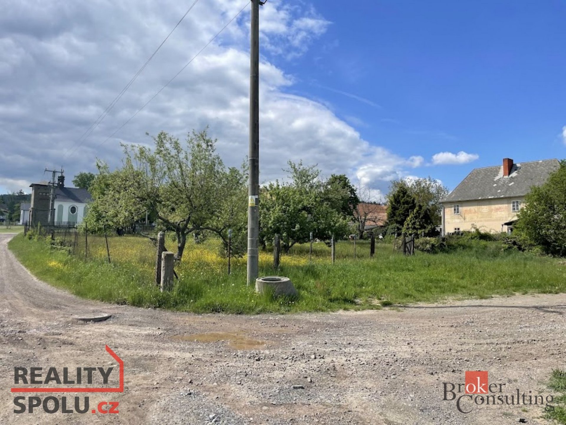 Prodej, pozemky/zahrada, 1095 m2, Radoušská 1, 26723 Lhotka, Beroun [ID 72079]