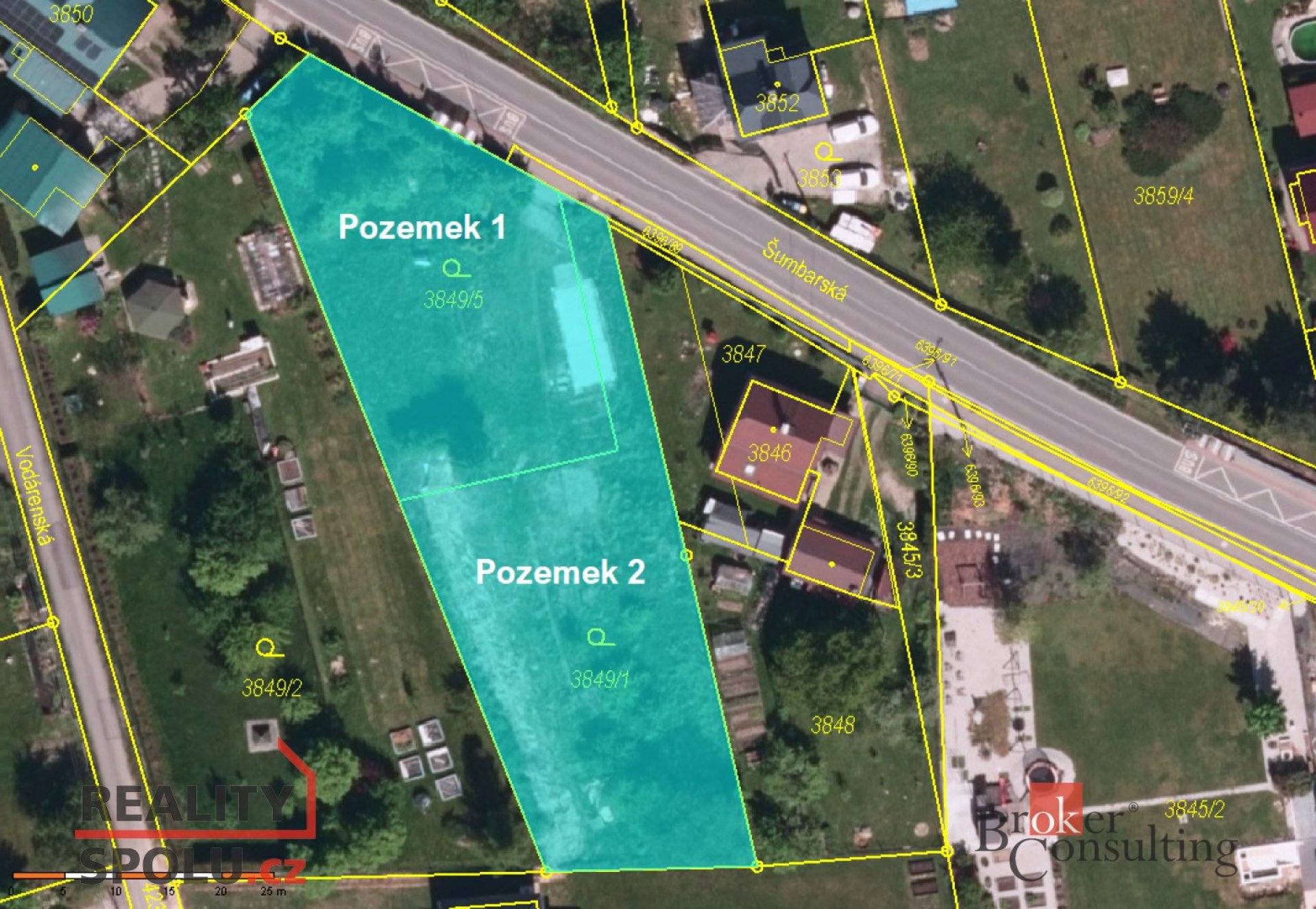Prodej, pozemky/bydlení, 987 m2, Šumbarská, 73541 Petřvald, Karviná [ID 71364]