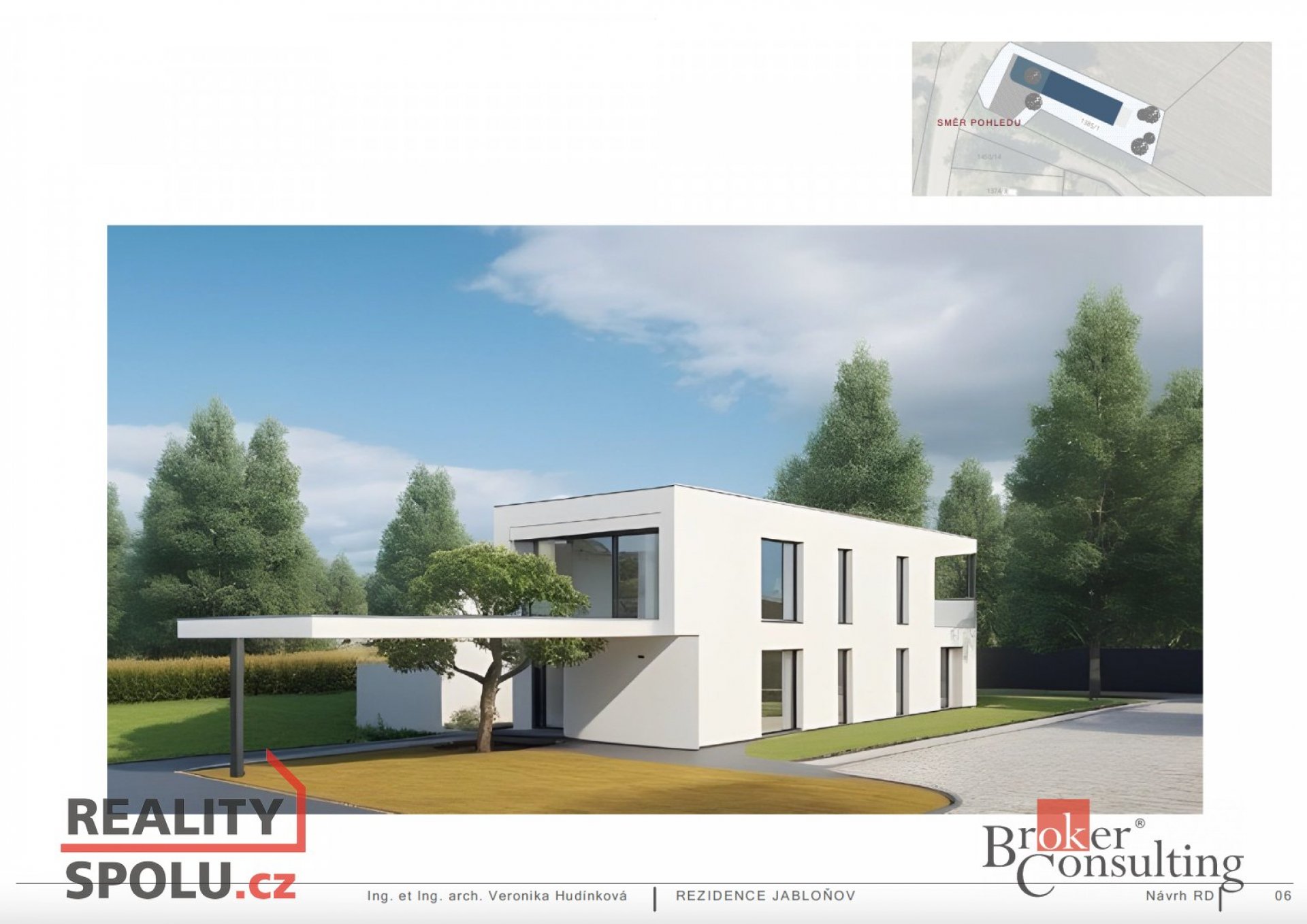 Prodej, pozemky/bydlení, 509 m2, 59401 Jabloňov, Žďár nad Sázavou [ID 72351]